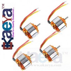 OkaeYa AX168 1600kv A2212 Brushless Motors For Quadcopter, 4 Pieces